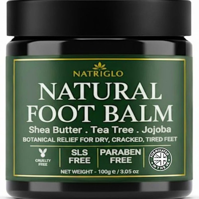 Regine Switzerland Organic Tea Tree Foot Balm - Intensive Callus Remover & Moisturizer for Dry, Cracked Feet