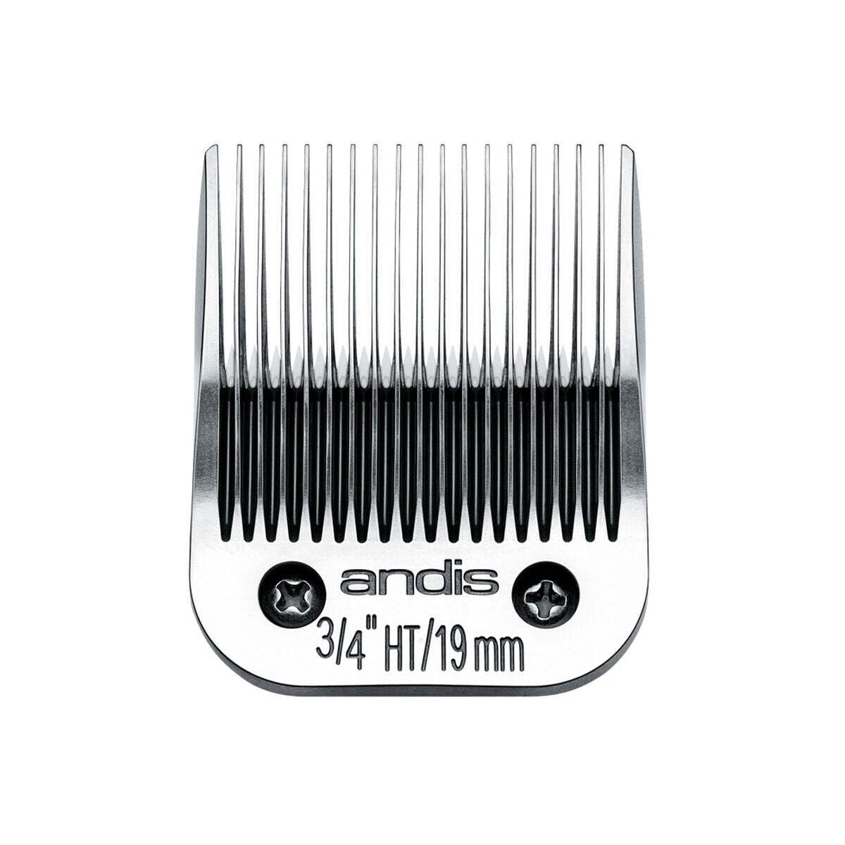 Andis 63980 UltraEdge Detachable Blade Size 3/4" HT – Carbon Steel Pet Clipper Blade, 3/4" Cut Length, Professional Grooming Performance