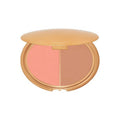 tarte park ave princess cream cheek duo – Blush & Bronzer Duo with Buildable Waterproof Cheek Tint Infused with Coconut, Vitamin E & Guava Seed, Vegan & Cruelty-Free, full size, fair to light