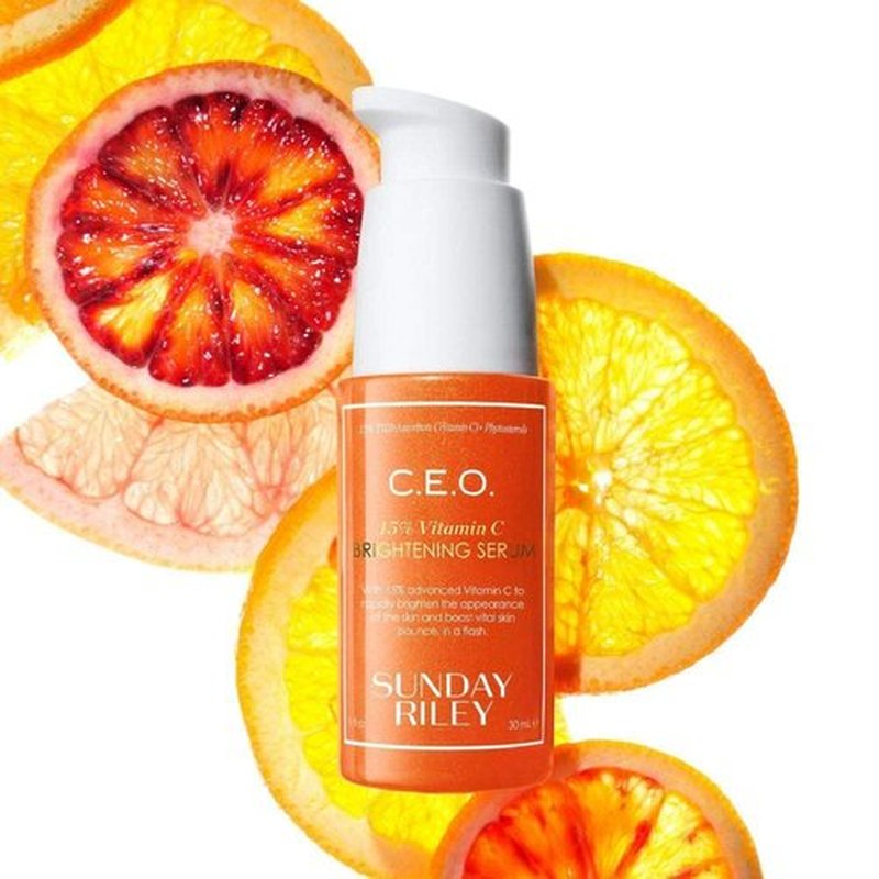 Sunday Riley C.E.O. Brightening Serum - 15% Vitamin C for Radiant Skin