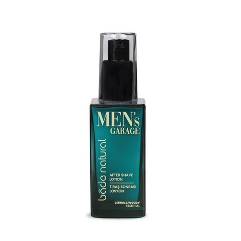 Bade Natural Men's After Shave Lotion - Refreshing & Soothing 50 mL Moisturizer with Natural Botanicals