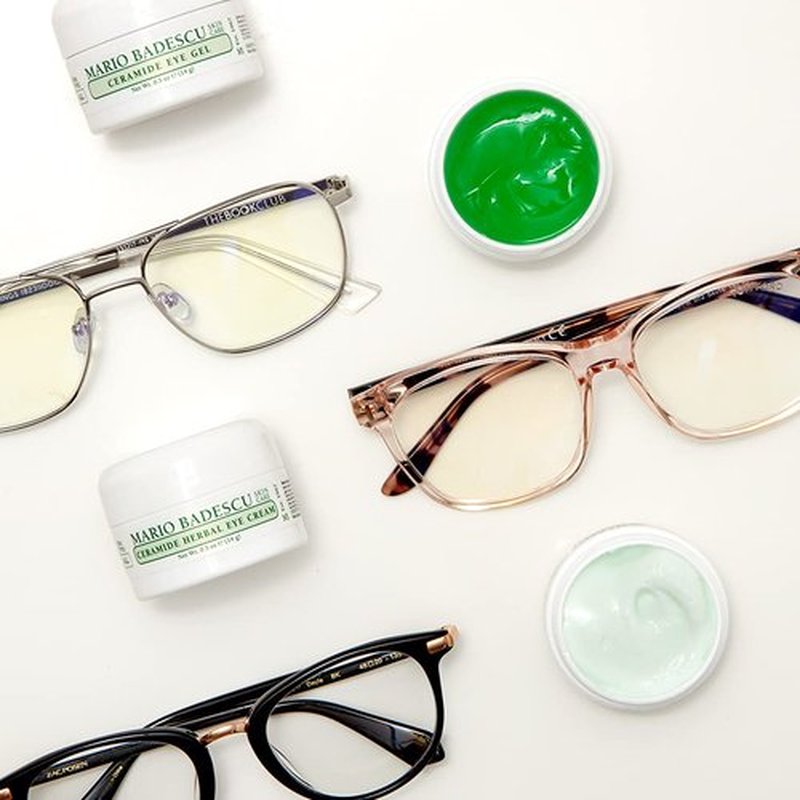 Mario Badescu Ceramide Eye Gel - Oil-Free Formula That Tightens & Smoothes | 0.5 Ounce for All Skin Types