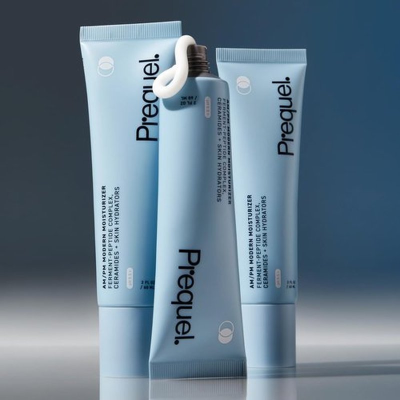 Prequel Skin AM/PM Modern Moisturizer – Hydrating Face Cream with Peptides, Ceramides & Glycerin for Dry, Sensitive, or Combination Skin – Non-Greasy Moisturizer for Barrier Support