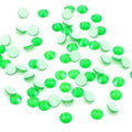 144 pcs Electric Neon Colors Swarovski New 2088 Xirius 20ss Flat Backs Rhinestones Nail Arts 5mm ss20 (Electric Green)
