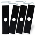 Pertresion 8" Edger Blades Replacement 613223 - Compatible with Maruyama Ryobi Echo Stihl Green Machine Edger Replace 720237001 41337134101 237001 216062, 1 Inch Center Hole, 4 Pack