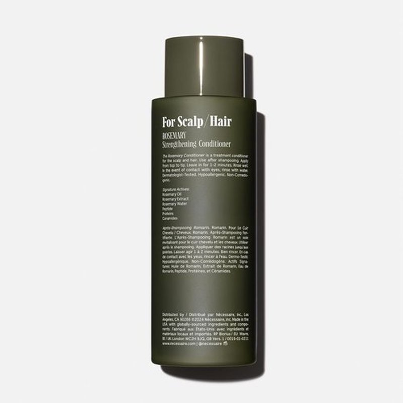 Nécessaire Rosemary Conditioner - Multi-Protein Strengthening Formula for Thinning Hair | 250 ml / 8.4 oz