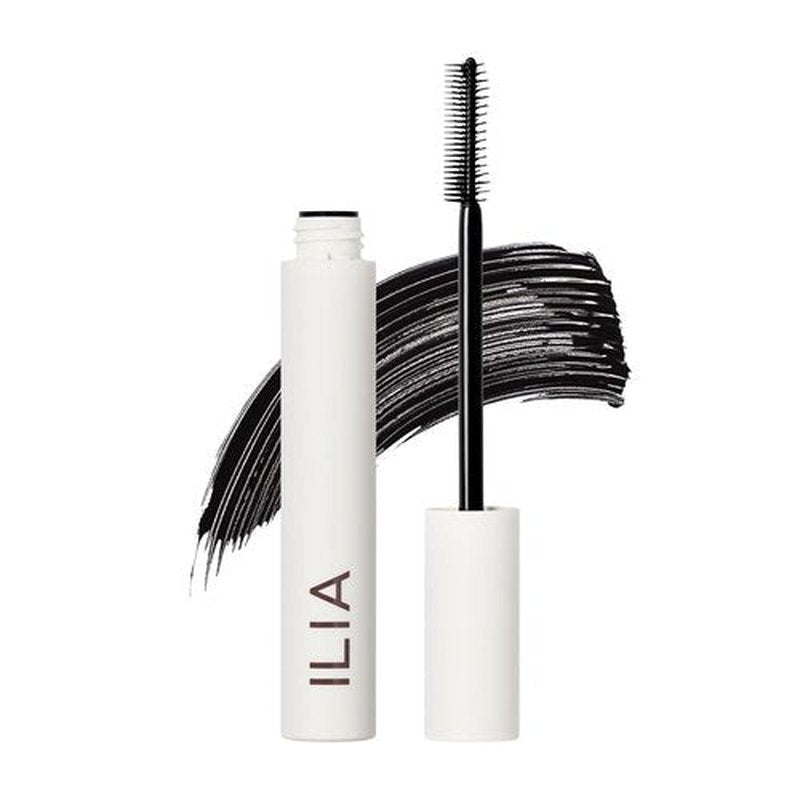 ILIA Limitless Lash Mascara - Lightweight, Nourishing, Lengthening & Lifting Formula | Flake & Smudge-Resistant | Non-Toxic & Cruelty-Free (Soft Black)