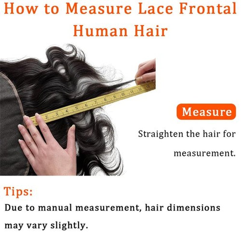 13x4 Lace Frontal Deep Wave 14 Inch 150% Density Unprocessed Brazilian Human Hair HD Lace Frontal Pre Plucked Free Part with Baby Hair for Black Women Natural Color