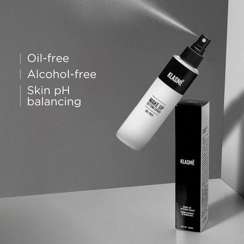 Klasme Makeup Setting Spray - Hydrating Formula with Hyaluronic Acid | Alcohol-Free & Long-Lasting | 4.05 fl oz