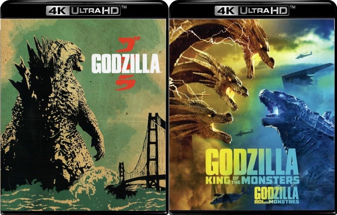 Godzilla (2014) + Godzilla: King of the Monsters (2019) [4K Ultra HD + Blu-ray - 2 set]