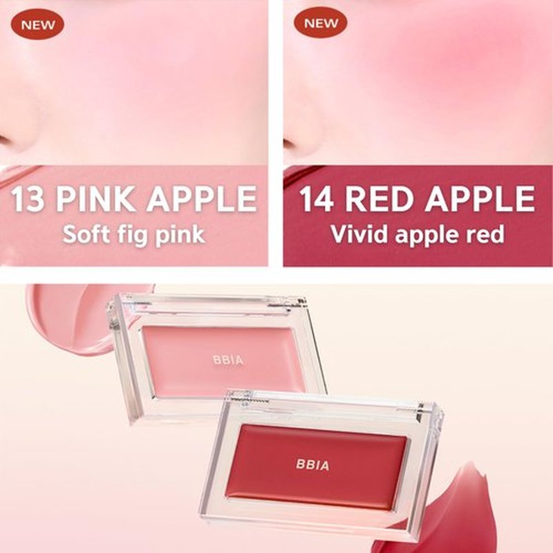 BBIA Downy Cheek Cream Blush - Creamy, Blendable & Buildable Formula | 8 Colors Available, 0.12oz (01 Downy Pink)