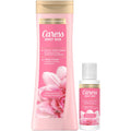 Caress Body Wash, Daily Silk Full-Size + Travel-Size – Bath & Shower Essentials for Soft, Silky Skin, Iconic White Peach & Orange Blossom Scent