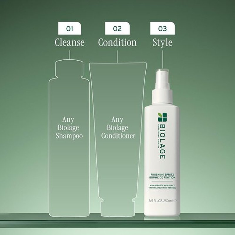 BIOLAGE Finishing Spritz - Strong Hold Non-Aerosol Hairspray for Frizz Control | Vegan & Cruelty-Free