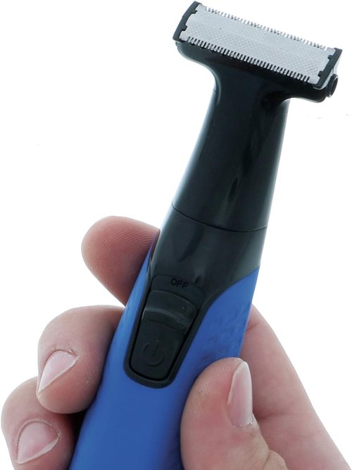 Barbasol Battery Powered Single Blade Razor - Smooth Shave with Precision Cutting