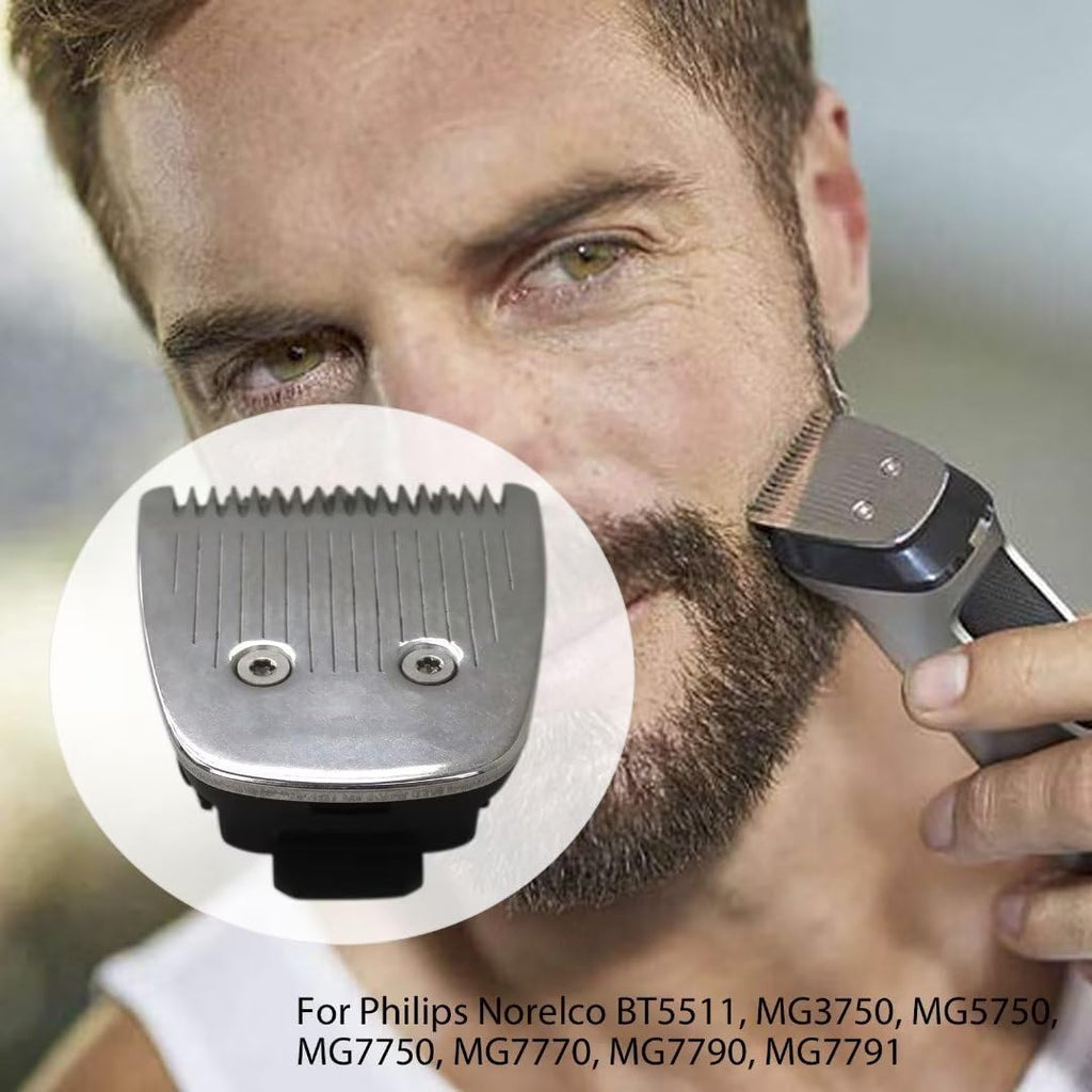 Gxcdizx New Upgraded 30mm Hair Trimmer Blade Replacement for Philips Norelco MG7750 MG7770 MG7785 MG7790 MG7991 MG7796 MG9730