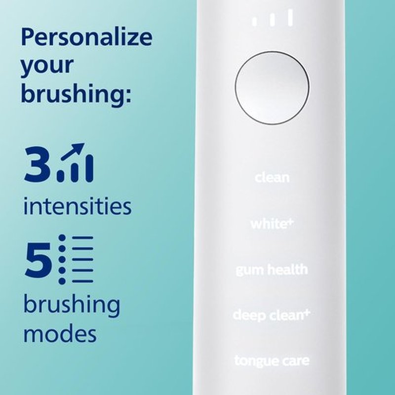 Philips Sonicare DiamondClean Smart 9500 Electric Toothbrush - Sonic Technology, 5 Modes, White | Model HX9923/01