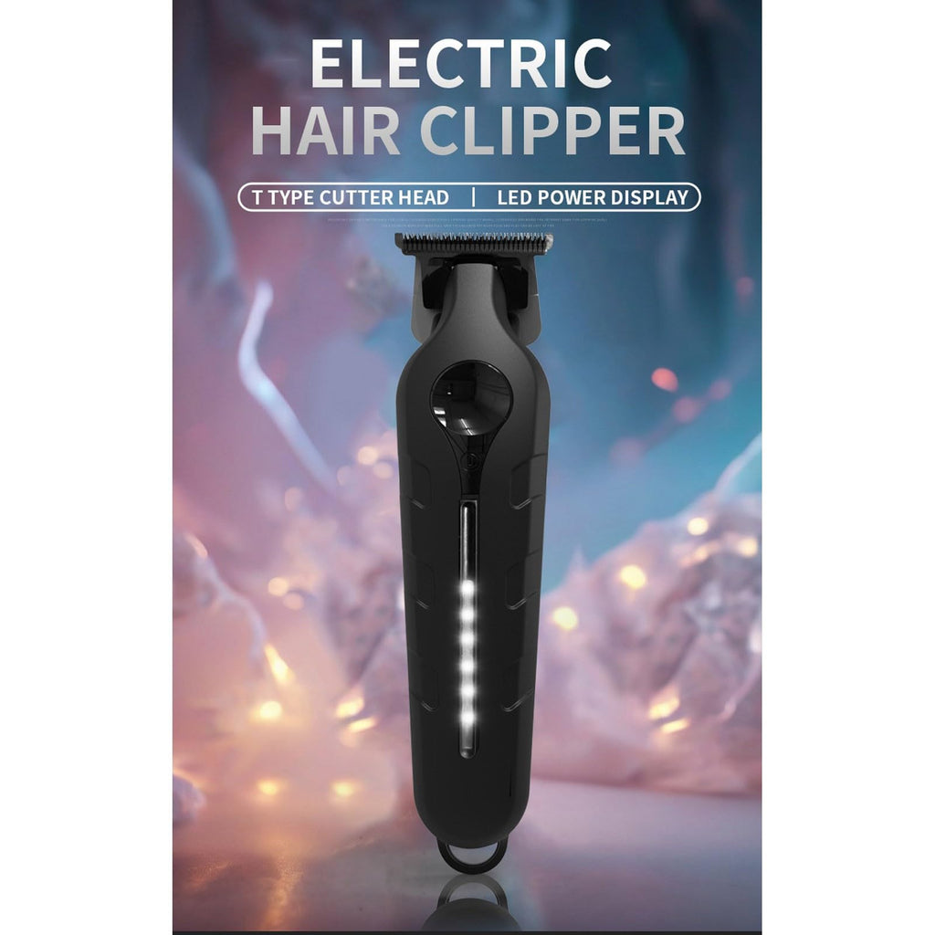 Blackout Trimmer Plus Zero Gap, Barbers Tonic Blackout Trimmer Premium Zero-Gapped, Cordless Rechargeable Zero-Gapped Safety Razor Hair Clipper for Men, Instantly Do Crispy Line Ups (Set A)