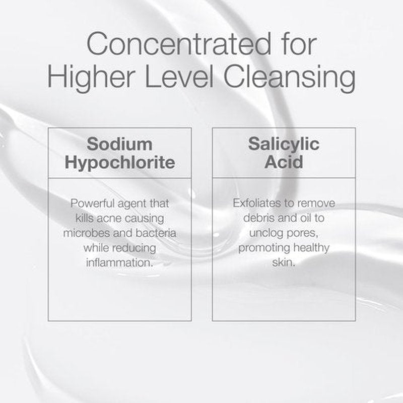 CLn® ProStrength Wash - PH-Balanced and Formulated for Daily Use with Salicylic Acid to Cleanse and Exfoliate Normal to Oily Skin for Men and Women with Body Odor, 8 fl oz.