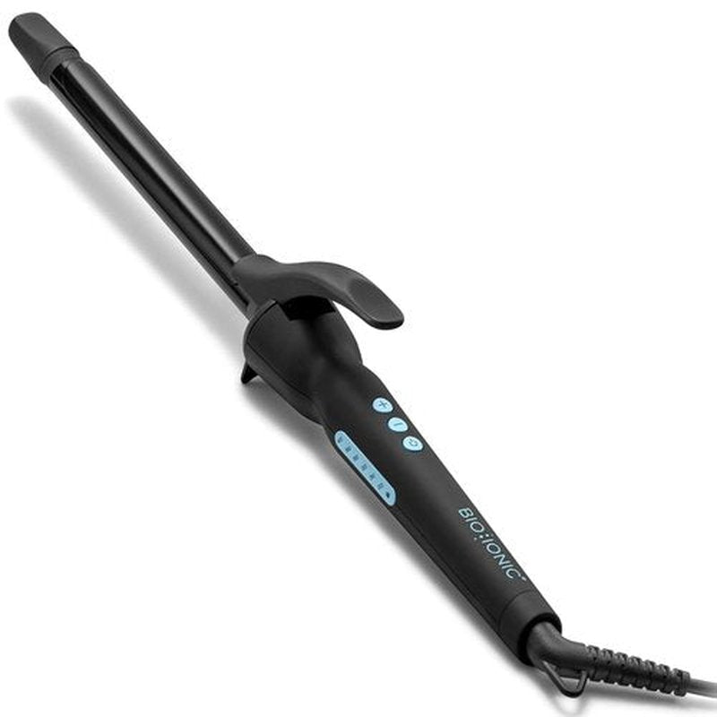 Bio Ionic Curling Iron - Long Barrel with Moisture Heat Technology | Versatile Curling Wand for All Curl Types