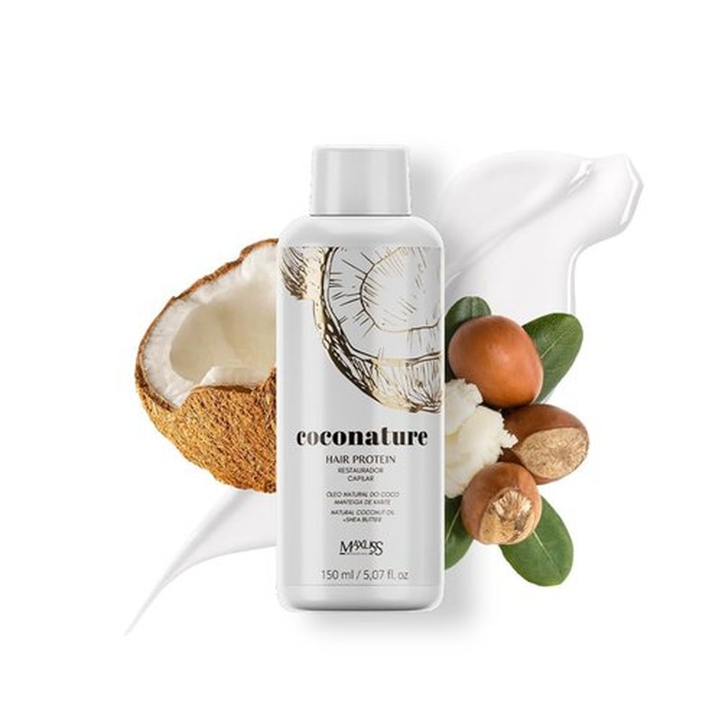 Skiennix Hair Protein - Formaldehyde-Free Smoothing Treatment with Coconut Oil & Shea Butter | Deep Repair & Frizz Control