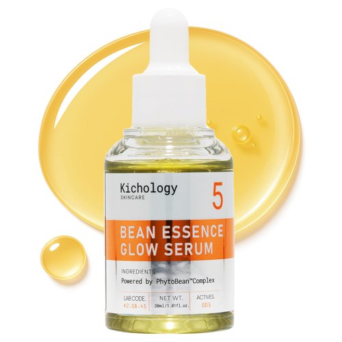Snail Free Mucin Serum,Bean Essence 50,000ppm Korean skin care,Facial Glow Moisturizer for Glass skin– Hydrating Boost,Unscented Soothing Moisturizer– Strengthens Skin Barrier – 1.01 fl.oz