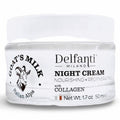 Delfanti-Milano Goat's Milk Collagen Night Cream - Nourishing Face & Neck Moisturizer | Made in Italy