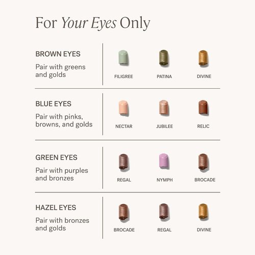 ILIA Eye Stylus Shadow Stick - Rich, Blendable Pigment | Waterproof & Crease-Resistant | Vegan (Nymph)