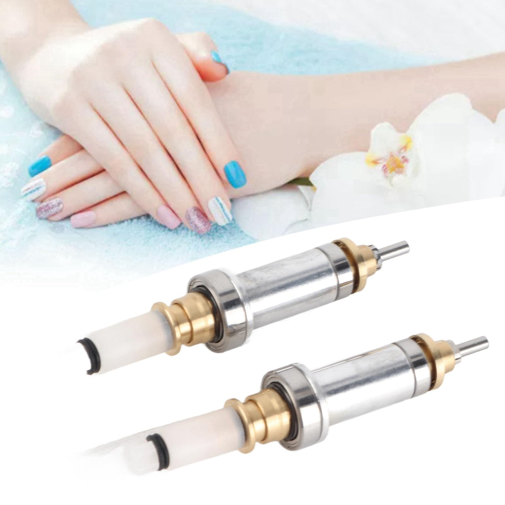 2pcs Nail Drill Spindle Complete Set Nail Polisher Handle Professional Electronic Machine Bearing