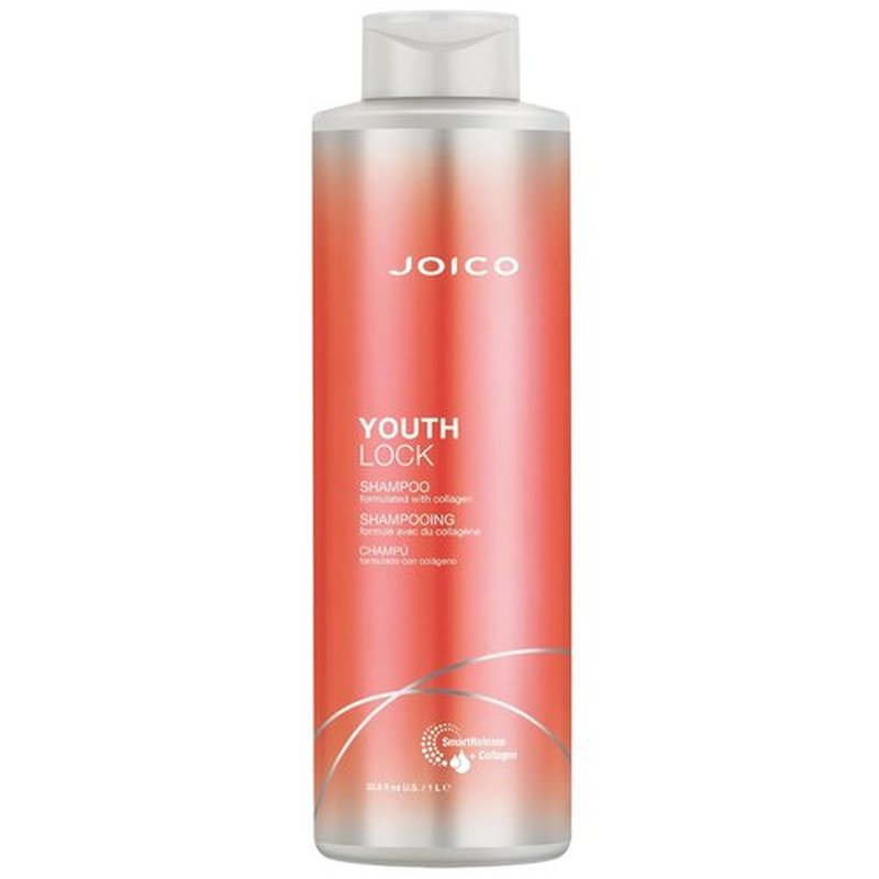 Joico YouthLock Shampoo - Collagen-Infused Formula for Youthful Body & Bounce | Reduce Breakage & Frizz