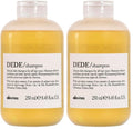 Davines DEDE Shampoo - Gentle Daily Cleanser for Medium & Fine Hair with Red Celery Extract | 8.45 Fl Oz (Pack of 2)