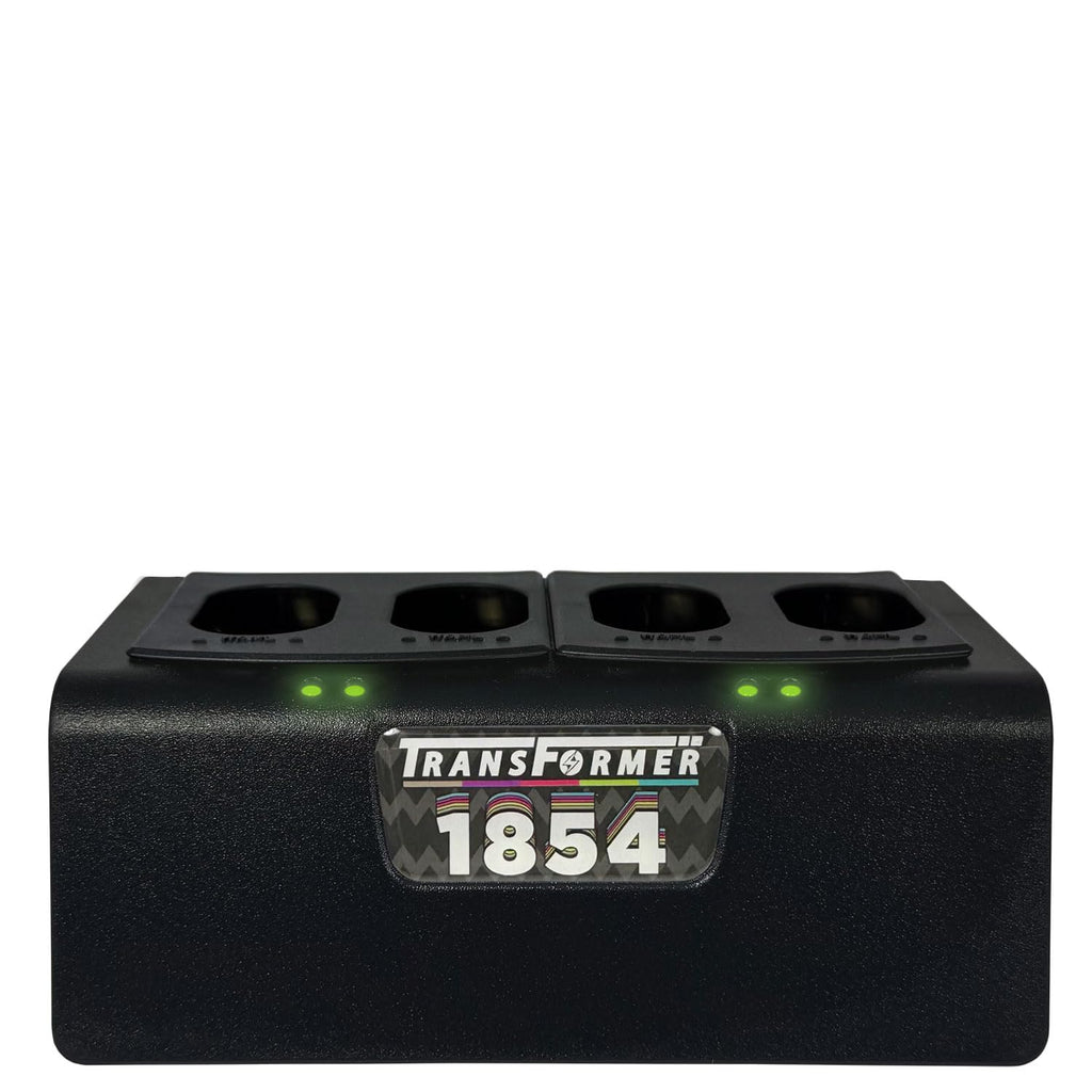 Artisan Power Quad Battery Charger for Wahl Arco and Arco SE Pet Hair Clippers | Durable Connectors, LEDs Status and a Powerful PD Type C Power Supply | Charges Four 1854 Batteries at Once