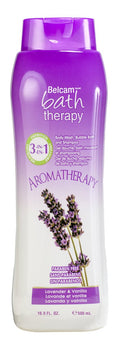 Belcam Bath Therapy Aromatherapy 3 in1 Body Wash Bubble and Shampoo, Lavender & Vanilla, 16.9 Fl Oz