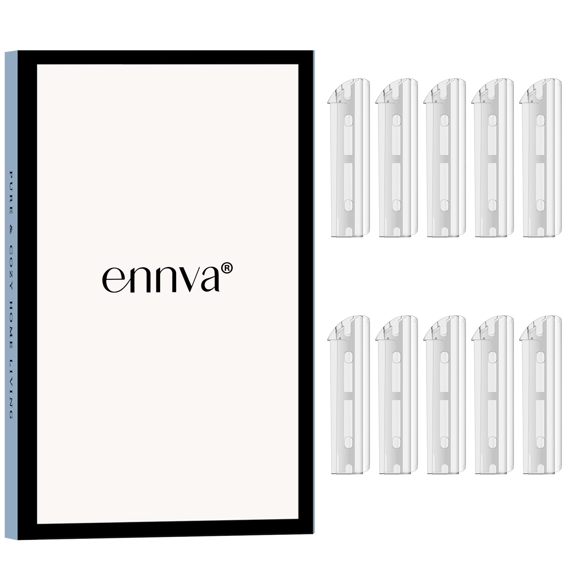 ennva Metal Razor Replacement Blades -Pack of 10