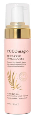 Cocomagic Curl Mousse - Frizz-Free Definition & Soft Hold with Coconut Oil | 6.5 Fl Oz, Paraben-Free