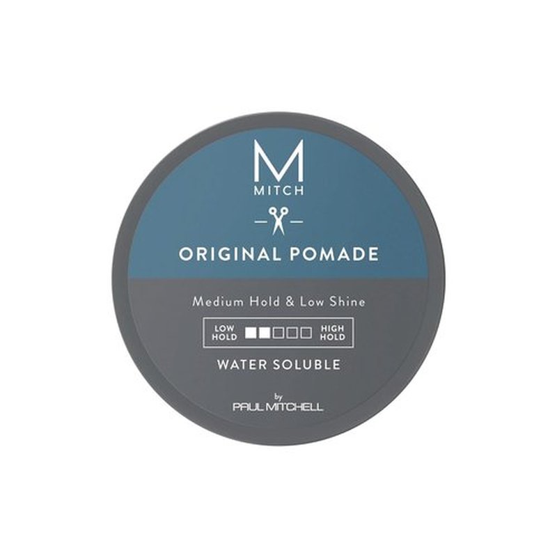 MITCH by Paul Mitchell Original Pomade - Medium Hold, Low Shine Finish, Water-Soluble, 3 oz.