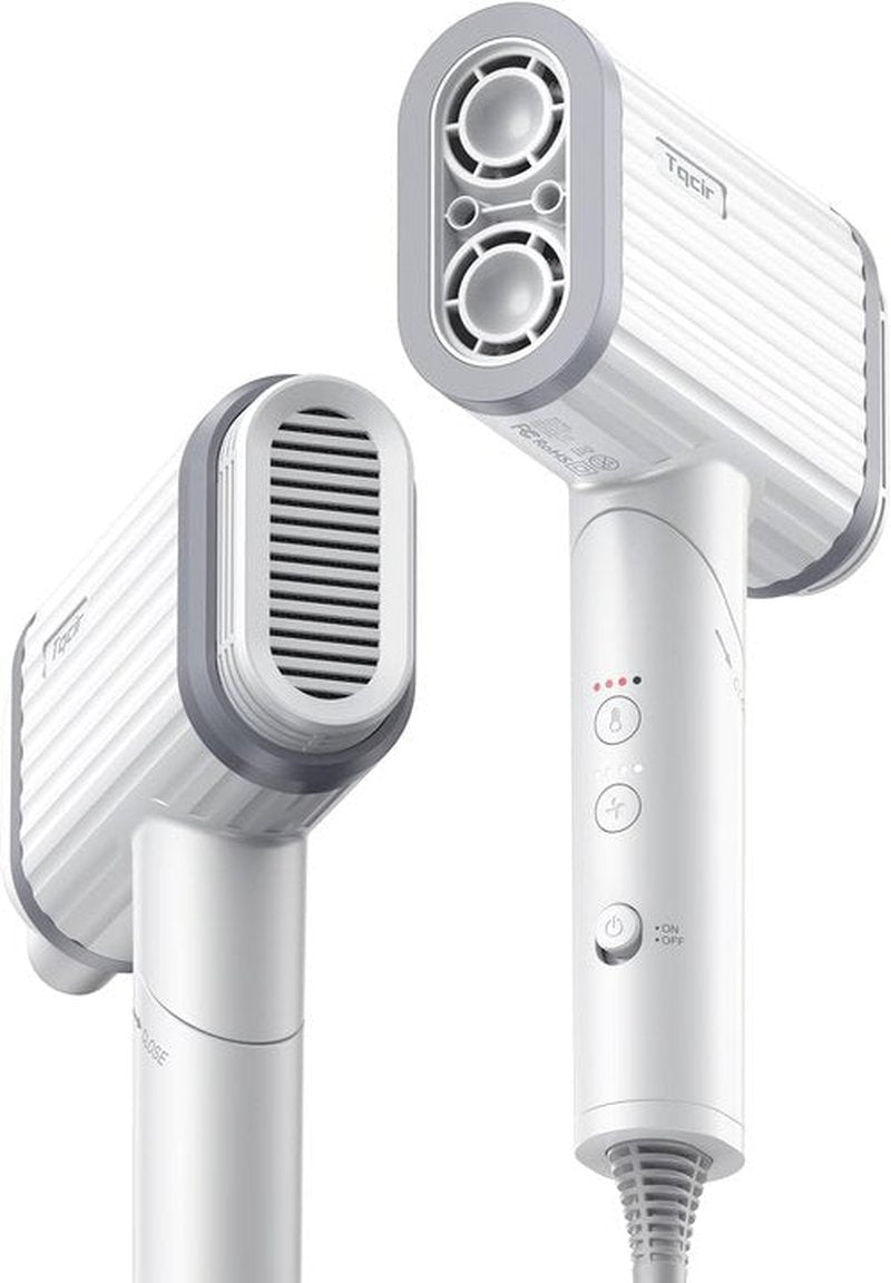 Tqcir Hair Dryer - 220,000 RPM Dual High-Speed Motor for 6X Faster Drying | Ionic Technology, Low Noise