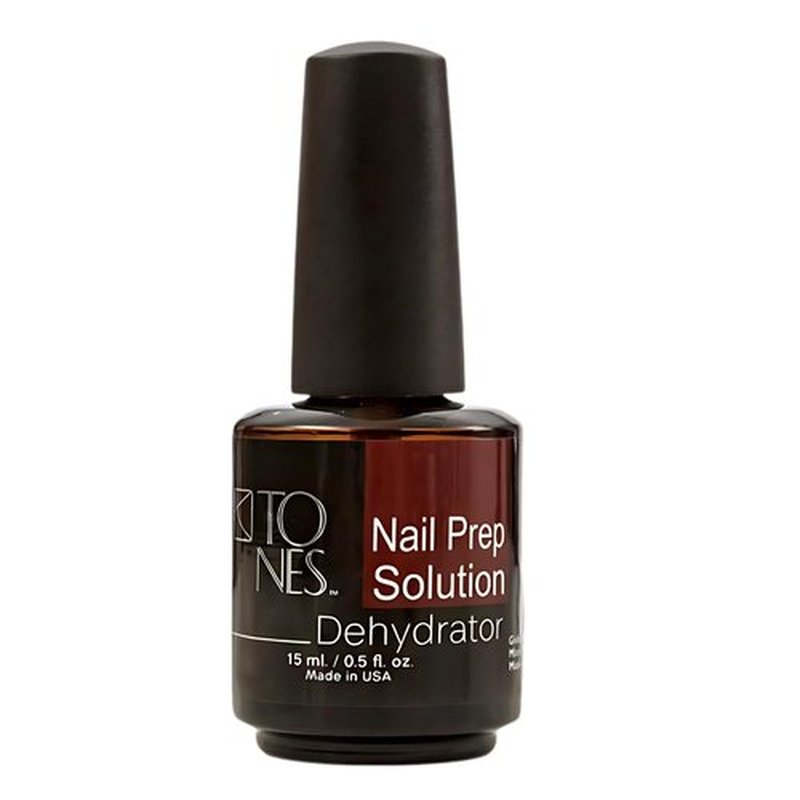 Tones Nail Prep Dehydrator - Maximum Adhesion & pH Balancer for Acrylic, Gel & Dip Powder | 0.5 fl Oz (15 mL)