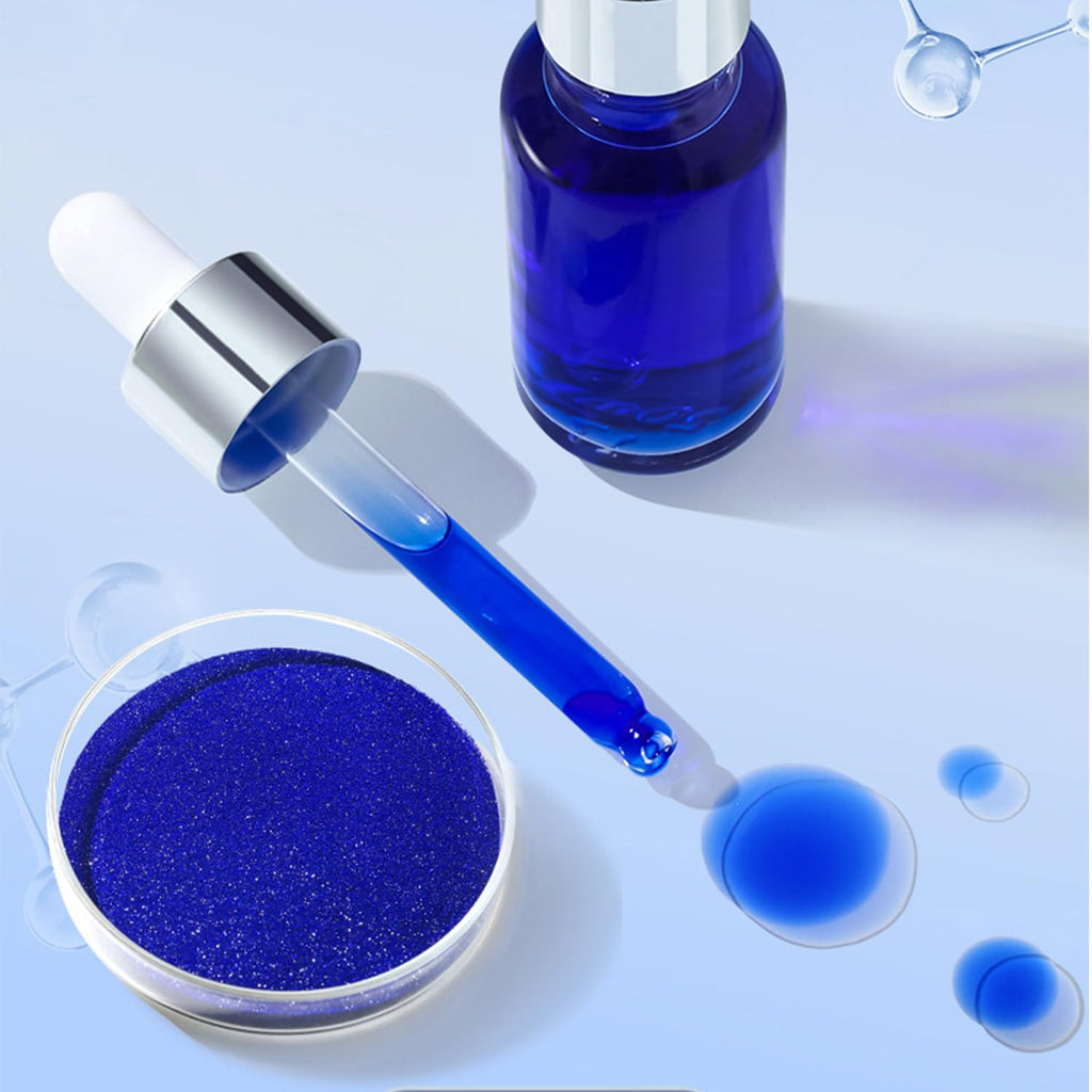 99% GHK-Cu Copper Peptide Powder CAS 89030-95-5 ，HCl Form Cosmetic for DIY Skincare (1g/Bottle)