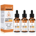 Premium 20% Vitamin C Serum For Face - (3PACK) with Hyaluronic Acid, Retinol & Amino Acids - Boost Skin Collagen,Hydrate & Plump Skin, Anti Aging & Wrinkle Facial Serum