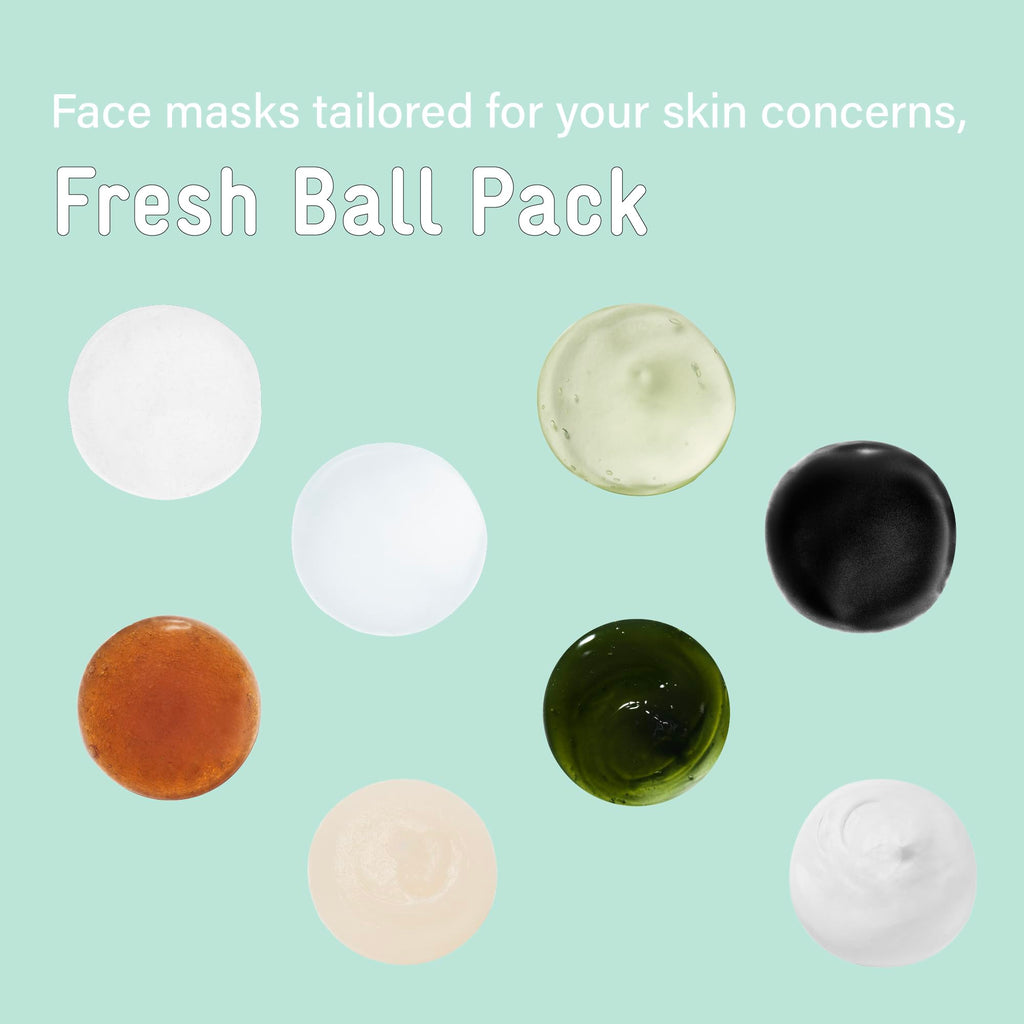 BRING GREEN Fresh Ball Pack Charcoal | Peel Off Pack with Charcoal Powder, Removes Facial Residue Pore Clearing Sebum Control