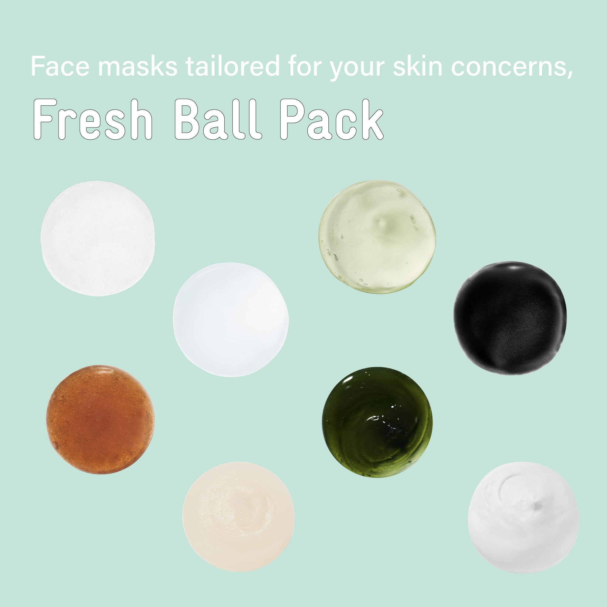 BRING GREEN Fresh Ball Pack Charcoal | Peel Off Pack with Charcoal Powder, Removes Facial Residue Pore Clearing Sebum Control