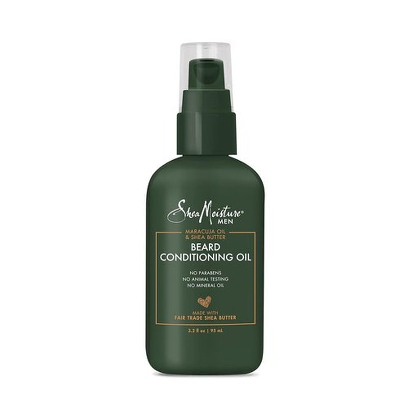 SheaMoisture Beard Conditioning Oil - Maracuja Oil & Shea Butter for Soft, Full Beards | 3.2 oz