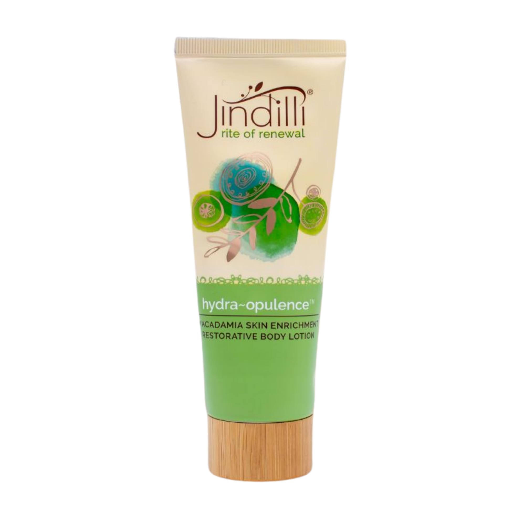 Jindilli Hydra-Opulence Macadamia Body Lotion for Women and Men, All-Natural, Cruelty-Free Moisturizer with Aloe Vera. Ideal for Sensitive Skin, Eczema, Rosacea, Sunburn, Massages. (3.4 fl oz)