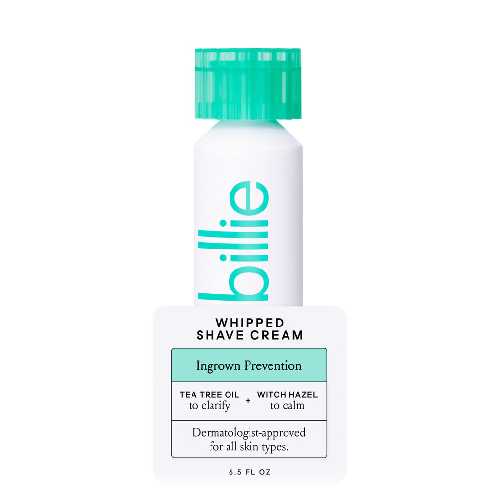 Billie Whipped Shave Cream, Ingrown-Prevention Formula, Witch Hazel, 6.5Fl Oz