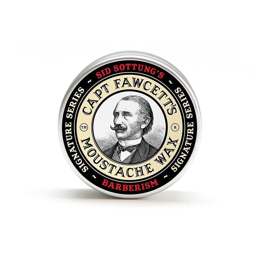 CAPTAIN FAWCETT Moustache Wax 0.5oz (0.5oz, Barberism)
