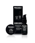 Brickell Men's Eye Cream & Serum Set - Natural, Organic, Unscented | Restoring Eye Routine for Men