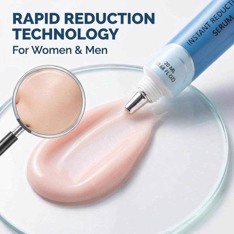 Instant Eye Lift Serum, Rapid Reduction Eye Serum Visibly Reduces Under-Eye Bags, Dark Circles, Puffiness & Wrinkles Instantly, Natural Collagen Facial Serum for Women and Men - 20ML