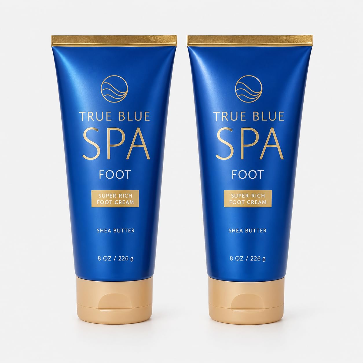 2 True Blue Spa SUPER RICH FOOT CREAM 8 oz
