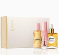 Gisou Honey Gloss On The Go Travel Set, Wildflower Honey Hair Perfume, Watermelon Sugar Lip Oil, Hair Oil, Shine-Boosting