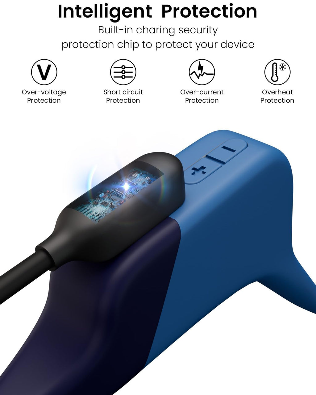 REHAMI 𝟐𝐏𝐚𝐜𝐤 for Shokz Charging Cable USB Magnetic Charger for Aftershokz Aeropex AS800,Shokz OpenRun,OpenRun Pro,OpenRun Mini,OpenComm Bone Conduction Headphones [3.3FT]
